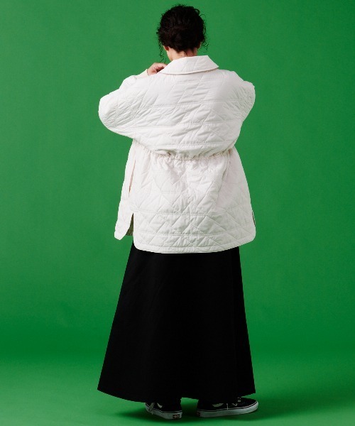 KELTY（ケルティ）の「Ridgeline Quilting Shirt Collar Jacket/キルティングジャケット（ブルゾン・レディース・モカ/ブラック/アイボリー/カーキ・M/L）」の18枚目の写真