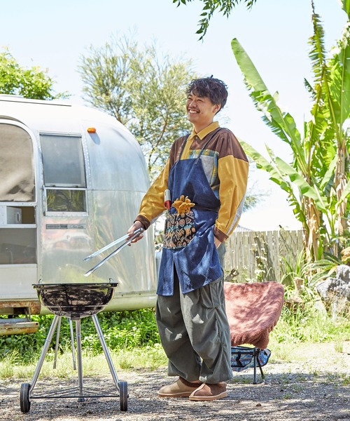 チャイハネ（チャイハネ）の「【チャイハネ】コデロムMEN'Sパンツ（カーゴパンツ・メンズ・カーキ/ベージュ/パープル/ホワイト系その他/マスタード・FREE）」の22枚目の写真