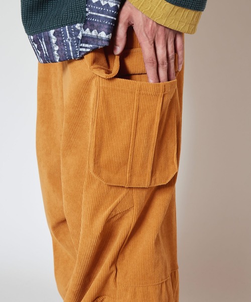 チャイハネ（チャイハネ）の「【チャイハネ】コデロムMEN'Sパンツ（カーゴパンツ・メンズ・カーキ/ベージュ/パープル/ホワイト系その他/マスタード・FREE）」の13枚目の写真