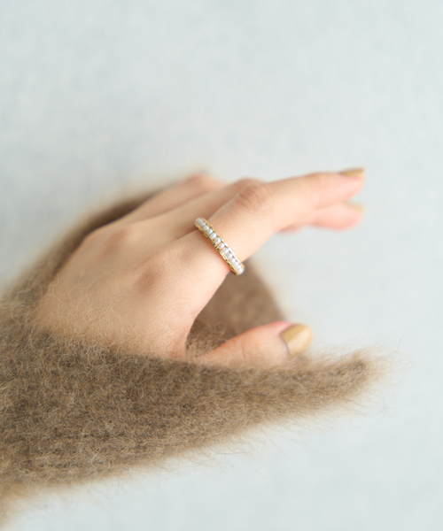 IENA（イエナ）の「【PACHAREE/パシャリ―】MINI PEARL リング（リング 