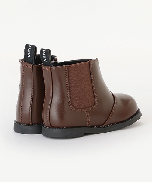 petit main（プティマイン）の「サイドゴアブーツ（スニーカー・キッズ・ブラック/ブラウン/キナリ・16cm/18cm/17cm/19cm/15cm/14cm）」の13枚目の写真