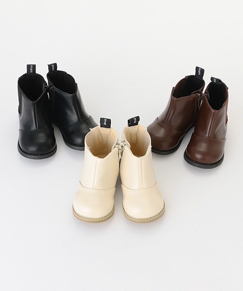 petit main（プティマイン）の「サイドゴアブーツ（スニーカー・キッズ・ブラック/ブラウン/キナリ・16cm/18cm/17cm/19cm/15cm/14cm）」の6枚目の写真