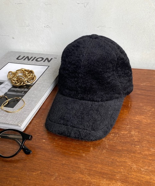 DouDou（ドゥドゥ）の「【WEB限定】 シャギーファーキャップ（キャップ・レディース・モカ/ブラック・FREE）」の12枚目の写真