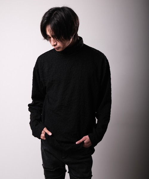 REGIEVO タートルネックロンT レオパード（Tシャツ/カットソー）｜REGIEVO（レジエボ）