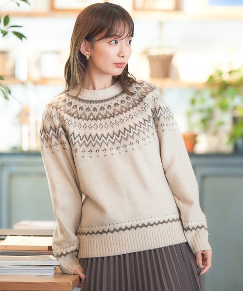 【希少】マスターバニー　サイズ6 ロンドン　モチーフ　カシミヤ　ニット　セーター 美品 マスターバニーエディション レディース ニットセーター