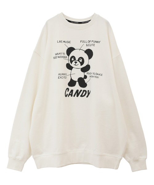 Candy Stripper(キャンディストリッパー)の「PEPE MANUAL SWEAT ワンピース(スウェット・レディース・オフホワイト/ブラック・2)」の14枚目の写真