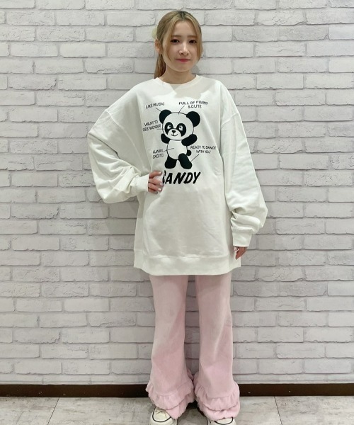 Candy Stripper(キャンディストリッパー)の「PEPE MANUAL SWEAT ワンピース(スウェット・レディース・オフホワイト/ブラック・2)」の15枚目の写真