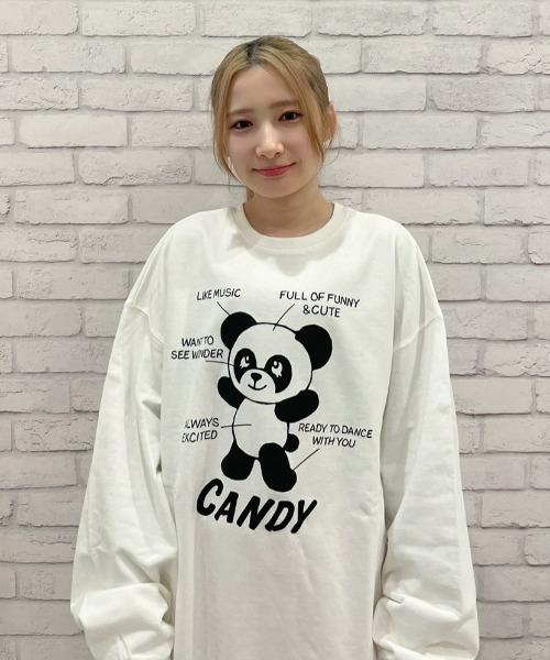 Candy Stripper(キャンディストリッパー)の「PEPE MANUAL SWEAT ワンピース(スウェット・レディース・オフホワイト/ブラック・2)」の17枚目の写真