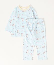 ルームウェア/パジャマ（ブルー・ネイビー/青色系・花柄