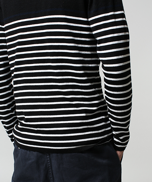 NANO universe（ナノユニバース）の「Cool Max B.DカーディガンL/S（カーディガン/ボレロ・メンズ・ブラック/ホワイト/ネイビー・SMALL/MEDIUM/LARGE/X-LARGE）」の9枚目の写真