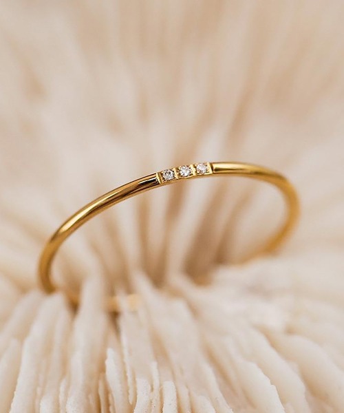 ABBEY MARKET(アビーマーケット)の「金属アレルギー対応 ステンレスリング サージカルステンレス 1mmシンプルリング 華奢リング(リング・レディース・ゴールド系その他/ゴールド・18号/14号/11号/9号/16号)」の7枚目の写真