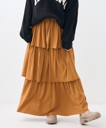 FREAK'S STORE（フリークスストア）の「カット ティアードスカート/フレアスカート（スカート・レディース）」