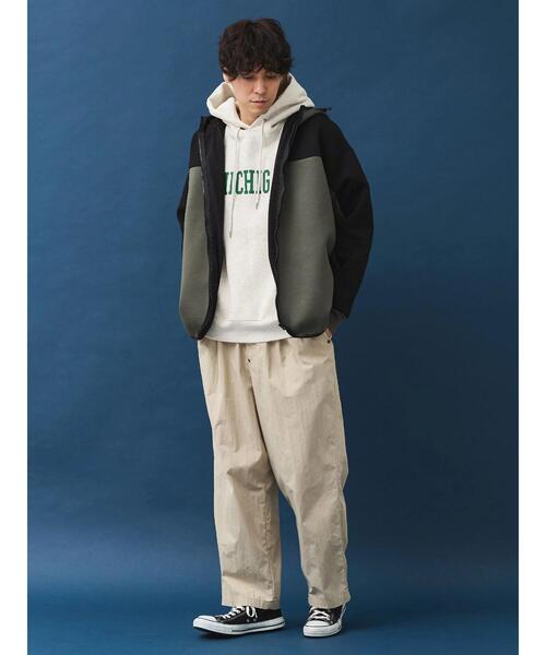 CRAFT STANDARD BOUTIQUE(クラフトスタンダードブティック)の「【男女兼用】裏起毛プリントパーカー(Tシャツ/カットソー・メンズ・ネイビー/オートミール/杢グレー・L/M)」の14枚目の写真