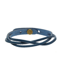 NANO universe | BARK ACCESSORY/ ：栃木レザーツイストブレス(ブレスレット)