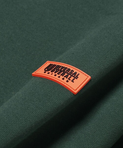 UNIVERSAL OVERALL（ユニバーサルオーバーオール）の「UNIVERSAL OVERALL × BEAMS / 別注 クルーネック スウェット（スウェット・メンズ・ブラック/グレー/グリーン・LARGE/X-LARGE/MEDIUM/SMALL）」の14枚目の写真