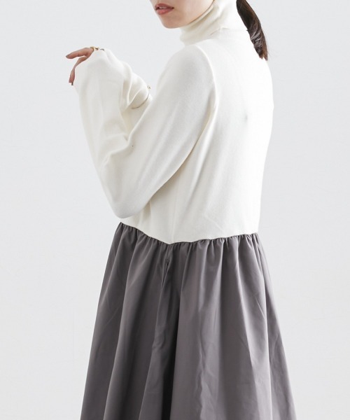 nissen（ニッセン）の「【かほこ。さんコラボ】タートルネック