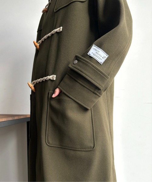 CPCM（シーピーシーエム）の「軽量メルトンダッフルコート（ダッフル