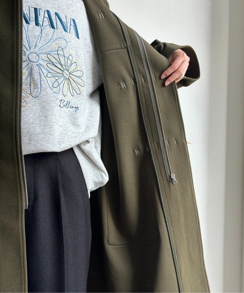 CPCM（シーピーシーエム）の「軽量メルトンダッフルコート（ダッフル