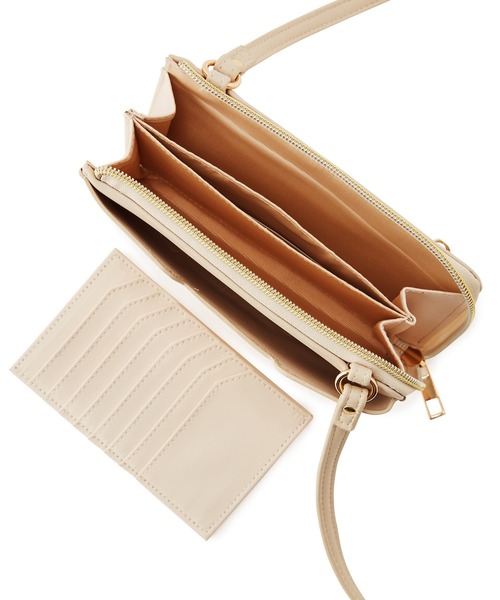 ROPE' PICNIC（ロペピクニック）の「横型スマホウォレットショルダーバッグ（ショルダーバッグ・レディース・キナリ/ブラック/ピンク系その他2/グリーン系その他・FREE）」の17枚目の写真