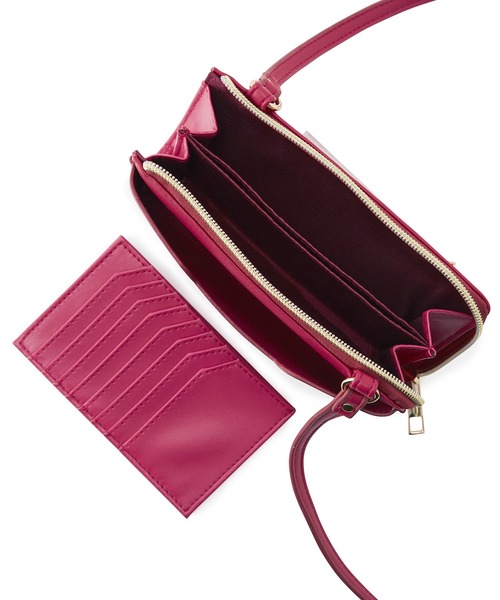 ROPE' PICNIC（ロペピクニック）の「横型スマホウォレットショルダーバッグ（ショルダーバッグ・レディース・キナリ/ブラック/ピンク系その他2/グリーン系その他・FREE）」の18枚目の写真