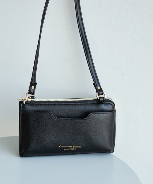ROPE' PICNIC（ロペピクニック）の「横型スマホウォレットショルダーバッグ（ショルダーバッグ・レディース・キナリ/ブラック/ピンク系その他2/グリーン系その他・FREE）」の21枚目の写真