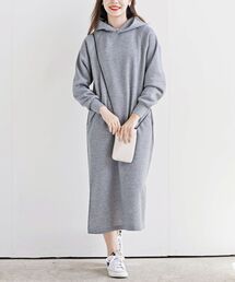 rps | 裏起毛パーカーワンピース(ワンピース)