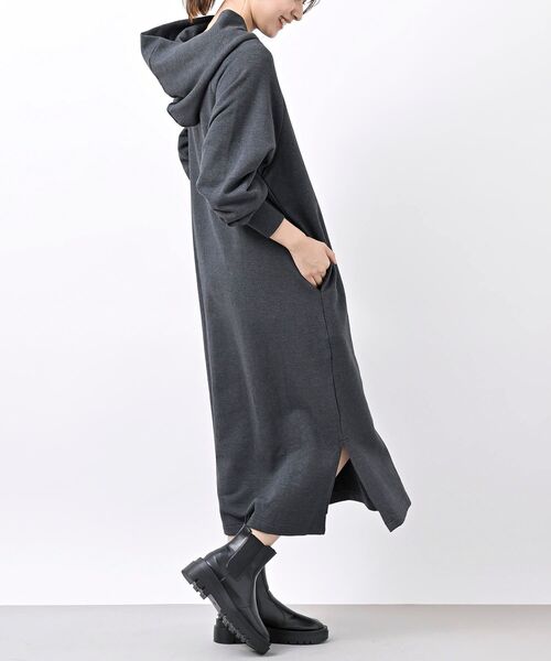 rps（アールピーエス）の「裏起毛パーカーワンピース（ワンピース・レディース・ブラック系その他4/ブラック/グレー系その他・フリー）」の17枚目の写真