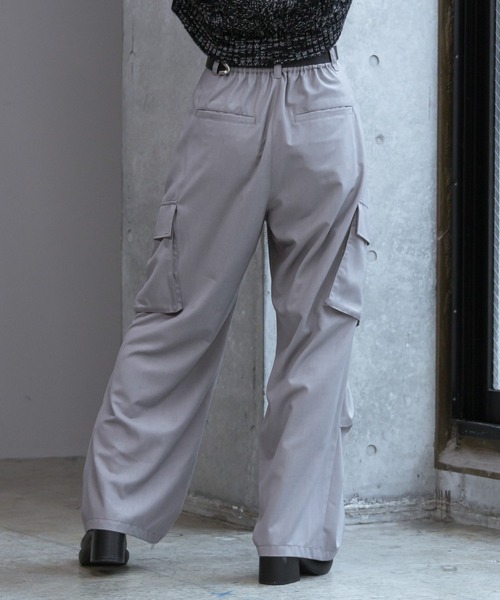 PAGEBOY（ページボーイ）の「フロントドロストパンツ（その他パンツ・レディース・ブラック/ブルー/グレイッシュベージュ・FREE）」の10枚目の写真