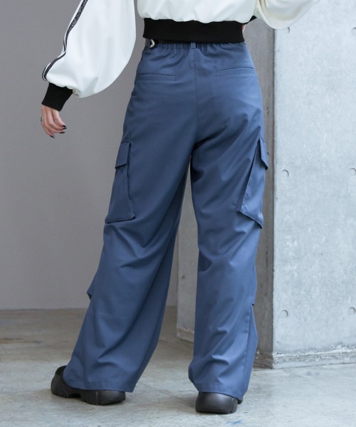 PAGEBOY（ページボーイ）の「フロントドロストパンツ（その他パンツ・レディース・ブラック/ブルー/グレイッシュベージュ・FREE）」の14枚目の写真