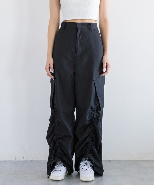 PAGEBOY（ページボーイ）の「フロントドロストパンツ（その他パンツ・レディース・ブラック/ブルー/グレイッシュベージュ・FREE）」の18枚目の写真