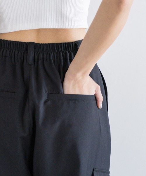 PAGEBOY（ページボーイ）の「フロントドロストパンツ（その他パンツ・レディース・ブラック/ブルー/グレイッシュベージュ・FREE）」の22枚目の写真