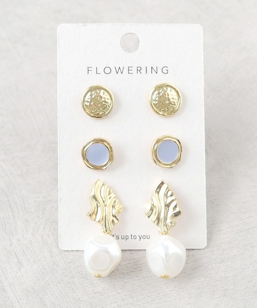 Flowering(フラワーリング)の「モチーフ/セットピアス【6個セット】(ピアス(両耳用)・レディース・その他12/その他17/その他10/その他13/その他22/その他21/その他3/その他4/その他14/その他6/その他2/その他19/その他20/その他18/その他11/その他9/その他16/その他8/その他1/その他5/その他7/その他15・FREE)」の4枚目の写真