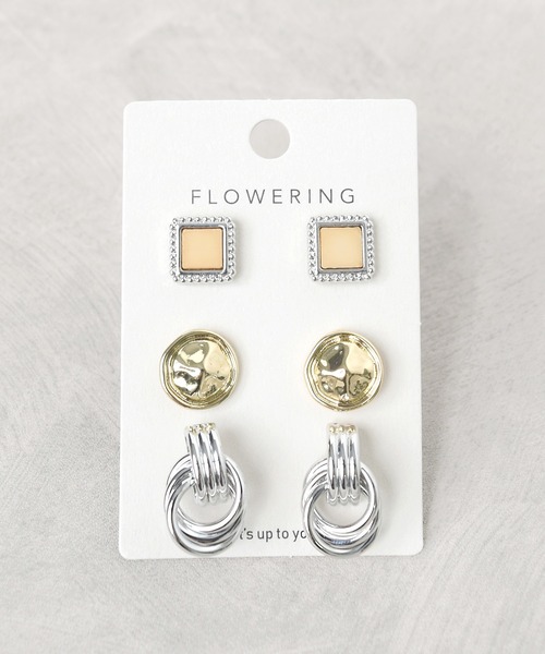 Flowering(フラワーリング)の「モチーフ/セットピアス【6個セット】(ピアス(両耳用)・レディース・その他12/その他17/その他10/その他13/その他22/その他21/その他3/その他4/その他14/その他6/その他2/その他19/その他20/その他18/その他11/その他9/その他16/その他8/その他1/その他5/その他7/その他15・FREE)」の8枚目の写真