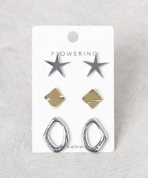 モチーフ/セットピアス【6個セット】