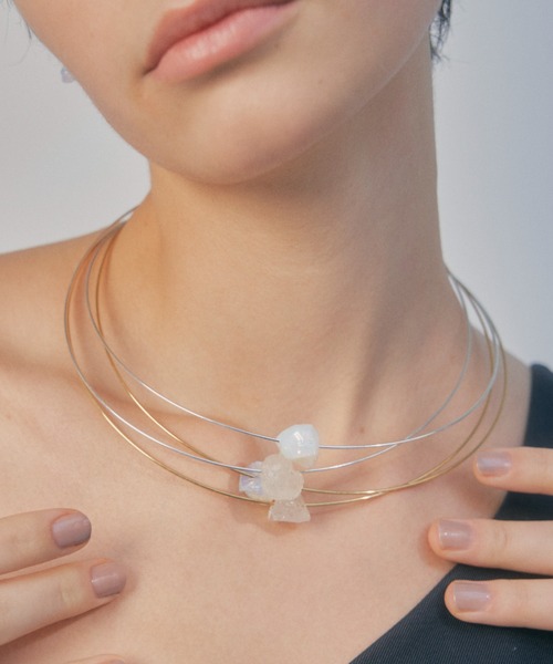 gem stone choker（チョーカー）｜unsheer（アンシアー）の