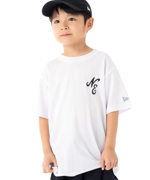 NEW ERA(ニューエラ)の「ニューエラ キッズ 半袖Tシャツ(Tシャツ/カットソー・キッズ・ホワイト/ブラック・160/150/140/130)」の1枚目の写真