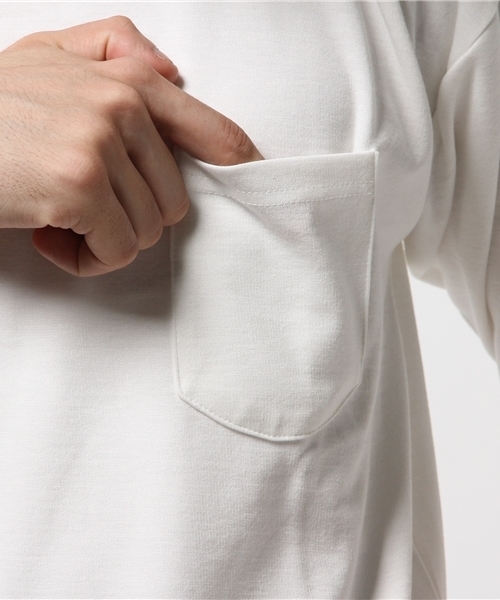 RAGEBLUE（レイジブルー）の「TRPUドロップTシャツ7分袖/567783（Tシャツ/カットソー・メンズ・ネイビー/オリーブ/ブラック/ベージュ/ホワイト・MEDIUM/LARGE）」の9枚目の写真