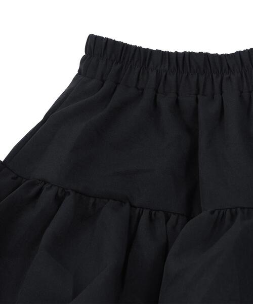 Figments(フィグメンツ)の「ボリュームフリルミニスカート(スカート・レディース・ブラック/ブラウン・FREE)」の18枚目の写真