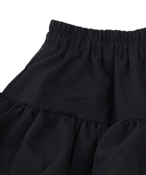 Figments(フィグメンツ)の「ボリュームフリルミニスカート(スカート・レディース・ブラック/ブラウン・FREE)」の8枚目の写真