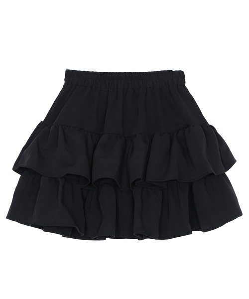 Figments(フィグメンツ)の「ボリュームフリルミニスカート(スカート・レディース・ブラック/ブラウン・FREE)」の21枚目の写真