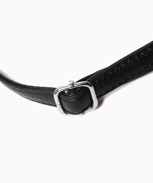 Chick（チック）の「▲クレセントムーンチェーンバッグ（ショルダーバッグ・レディース・ベージュ/ブラック/ホワイト/カーキ・FREE）」の7枚目の写真