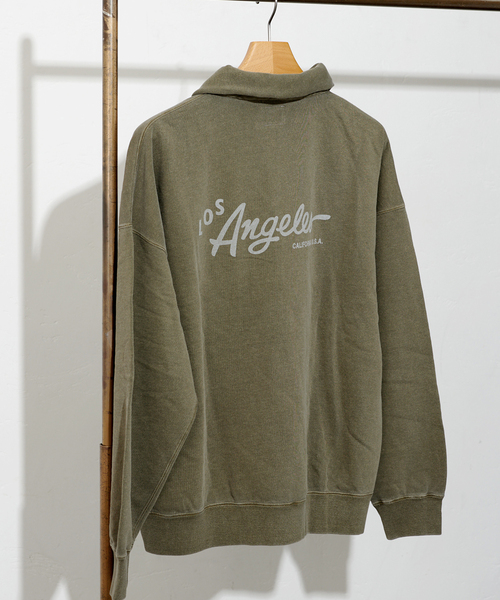 RIDING HIGH(ライディングハイ)の「【RIDING HIGH/ライディングハイ】ハーフジップロゴスウェット(スウェット・レディース・チャコールグレー/ブラック/ブラウン・FREE)」の1枚目の写真