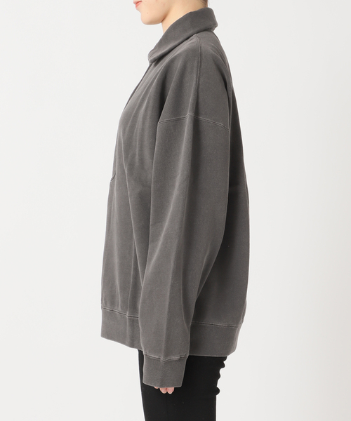 RIDING HIGH(ライディングハイ)の「【RIDING HIGH/ライディングハイ】ハーフジップロゴスウェット(スウェット・レディース・チャコールグレー/ブラック/ブラウン・FREE)」の22枚目の写真