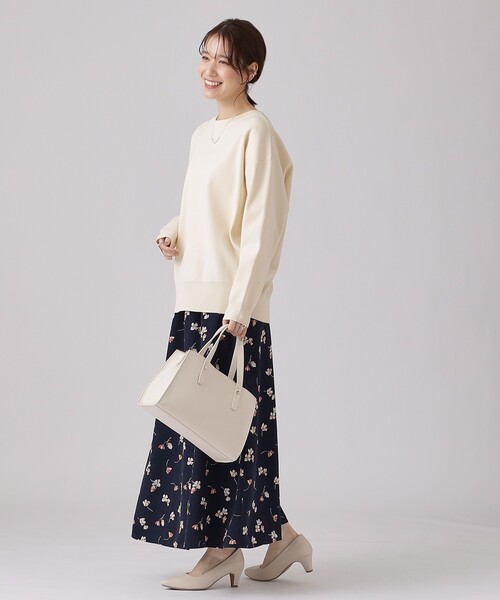 SHOO・LA・RUE（シューラルー）の「◆【高レビュー/前後2WAY/気温対策に】軽くて柔らかい スポンディッシュ カーディガン（カーディガン/ボレロ・レディース・アイボリー/ベビーピンク/ブラック/ライトブルー/ナチュラル/ホワイト系5・00）」の22枚目の写真