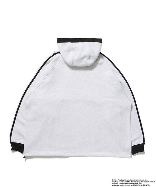 【セール】【SEQUENZ（シークエンズ）】PB FADE 1/2 ZIP HOODIE（パーカー）｜PLAYBOY（プレイボーイ） pattayablatt.com