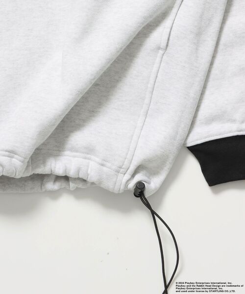 【セール】【SEQUENZ（シークエンズ）】PB FADE 1/2 ZIP HOODIE（パーカー）｜PLAYBOY（プレイボーイ） pattayablatt.com