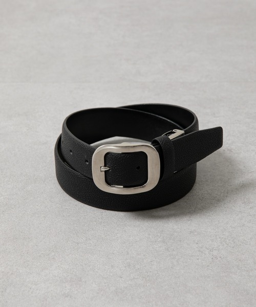 COLONY 2139(コロニートゥーワンスリーナイン)の「シンセティックレザーベルト(ベルト・メンズ・ブラック・FREE)」の3枚目の写真