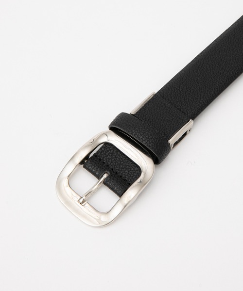 COLONY 2139(コロニートゥーワンスリーナイン)の「シンセティックレザーベルト(ベルト・メンズ・ブラック・FREE)」の5枚目の写真