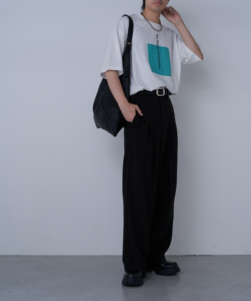 COLONY 2139(コロニートゥーワンスリーナイン)の「シンセティックレザーベルト(ベルト・メンズ・ブラック・FREE)」の10枚目の写真