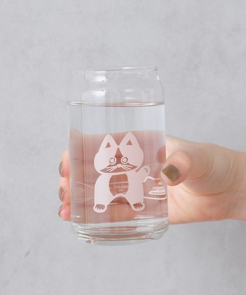 BIRTHDAY BAR（バースデイバー）の「【みやぎちか×BIRTHDAY BAR】缶グラス（グラス/マグカップ/タンブラー・レディース・グレー/ピンク/ブルー・フリー）」の3枚目の写真